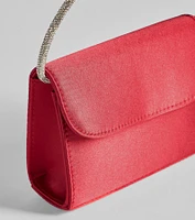 Stylish Endeavor Rhinestone Top Handle Handbag