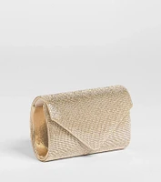 She's Ready Rhinestone Mesh Clutch