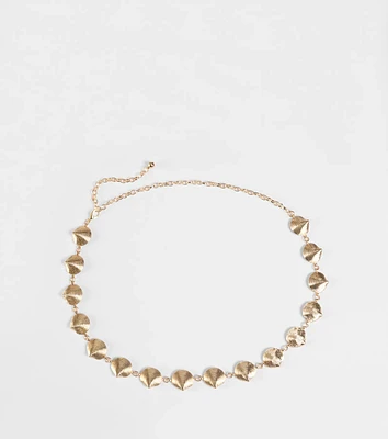 All For Charm Shell Chain Belt