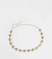 All For Charm Shell Chain Belt