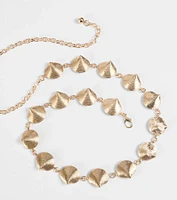 All For Charm Shell Chain Belt