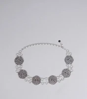 Mystical Charmer Concho Chain Belt