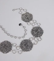 Mystical Charmer Concho Chain Belt