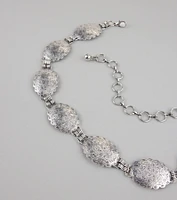 Gone Glam Concho Chain Belt