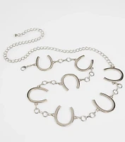 Back In The Saddle Horseshoe Chain Belt