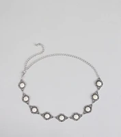 Changing The Game Stone Concho Chain Belt