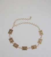Boho Look Concho Chain Belt