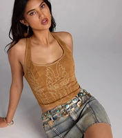 Cowgirl Core Concho Chain Belt