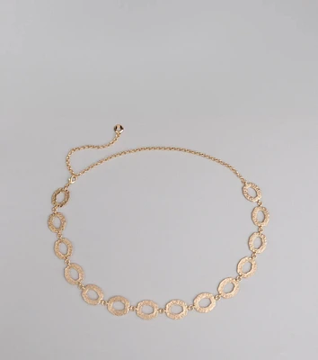 Southern Grace Oval Chain Belt
