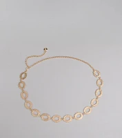 Southern Grace Oval Chain Belt