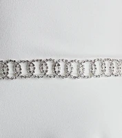 Loops Of Luxe Rhinestone Belt