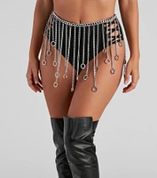 Edgy Glamour O-Chain Belt