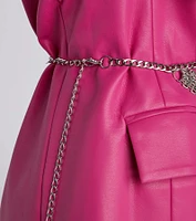Statement Maker Layered Chain Belt