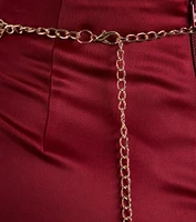 Statement Maker Layered Chain Belt