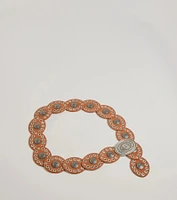 Top Prize Oval Medallion Concho Belt