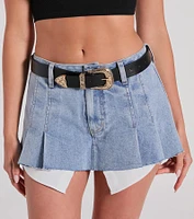 Home On The Range Faux Leather Western Belt