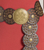 Southern Muse Chunky Medallion Concho Belt