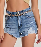 Looking Fly Butterfly Chain Belt