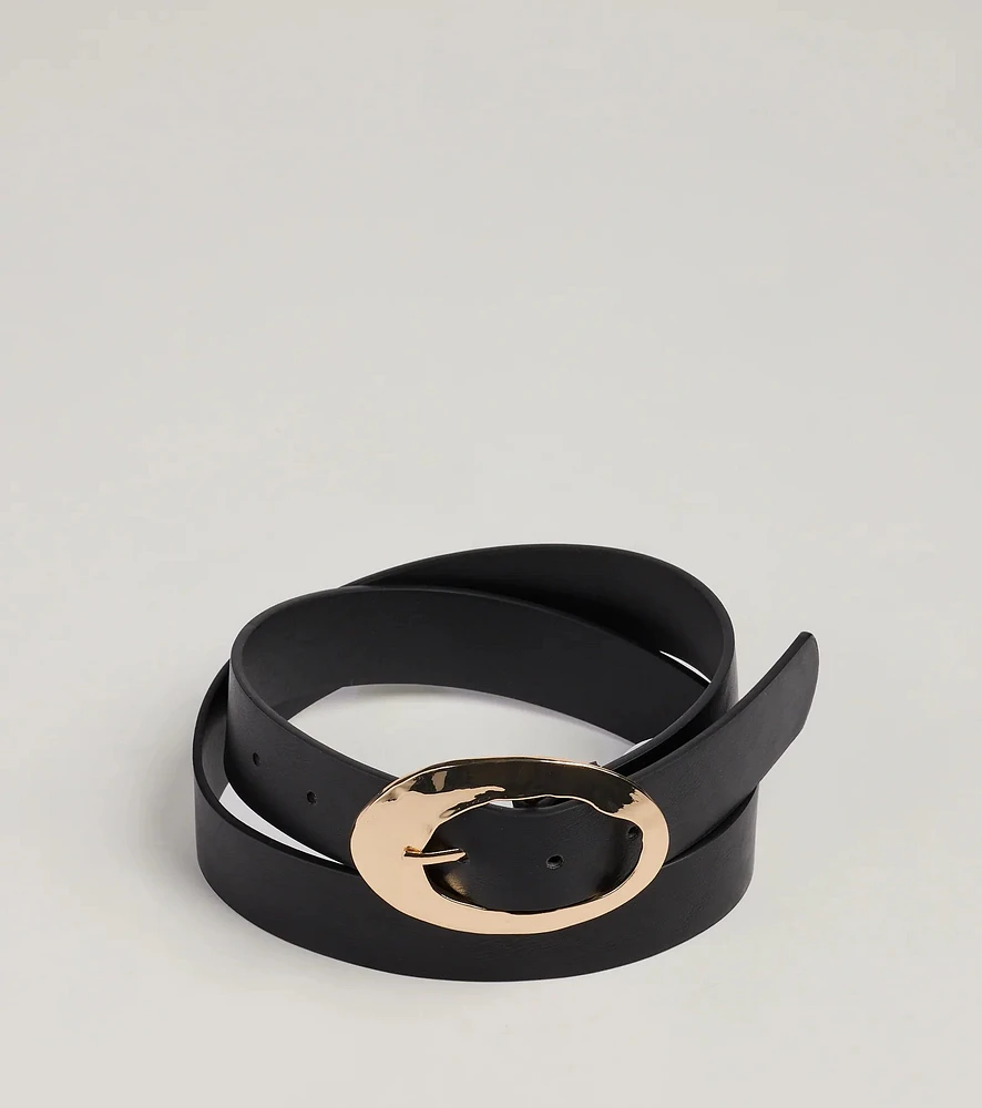 Your Everyday Oval Buckle Belt