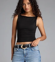 Your Everyday Oval Buckle Belt