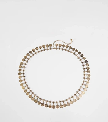 Boho Charm Coin Chain Belt