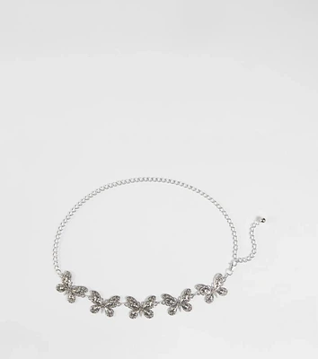 Trendy Aura Butterfly Chain Belt
