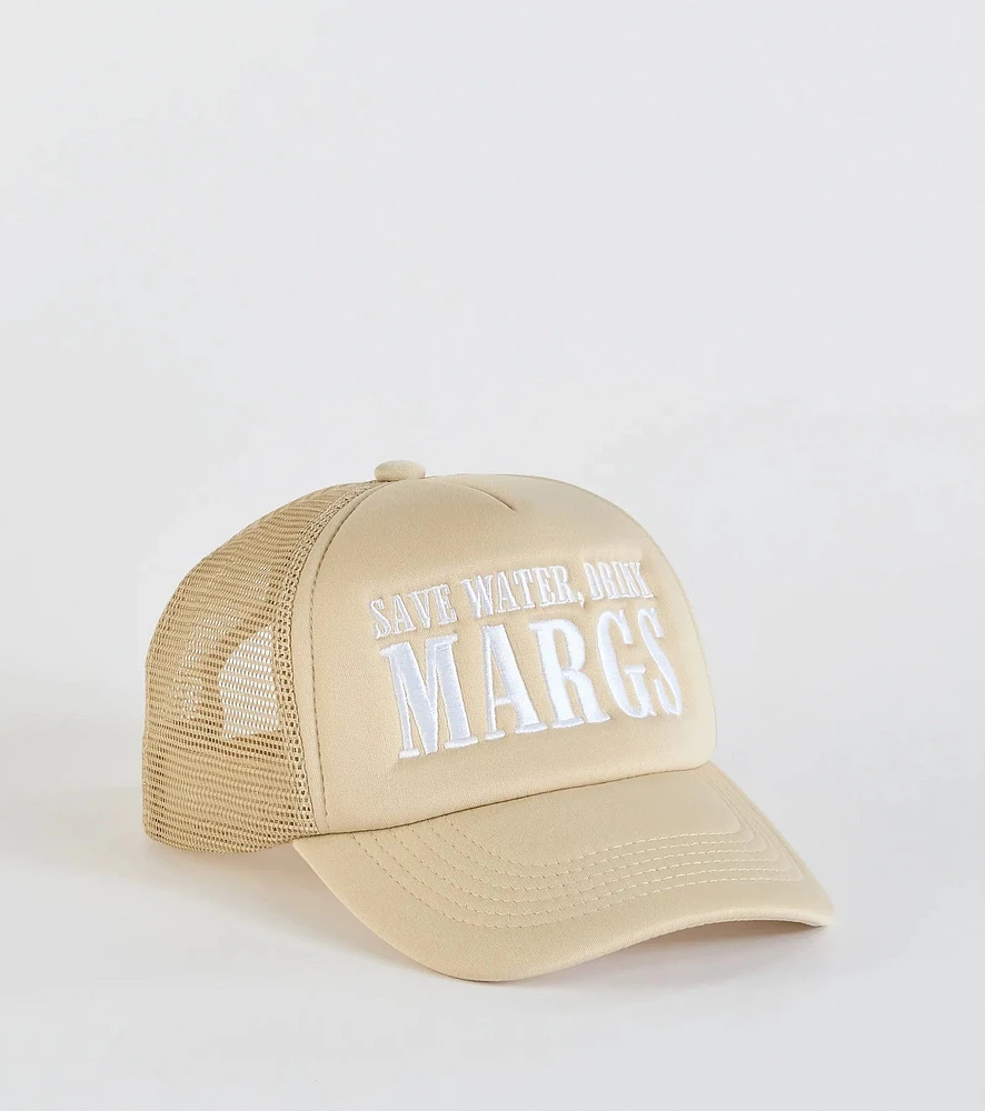 Save Water, Drink Margs Trucker Hat