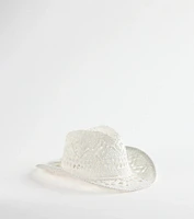 Giddy Up Girlie Straw Cowboy Hat