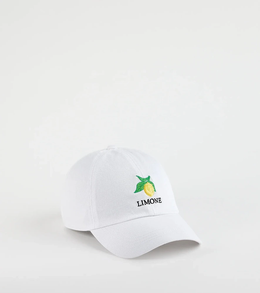 Limone Embroidered Baseball Cap