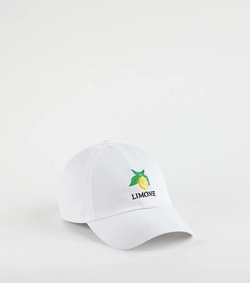 Limone Embroidered Baseball Cap