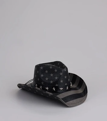 Stars And Stripes Americana Cowboy Hat