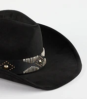 Western Adventure Faux Suede Cowboy Hat