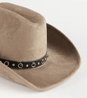 Country Babe Faux Suede Cowboy Hat