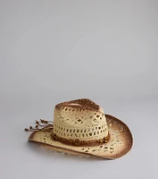 Country Cutie Beaded Cowboy Hat