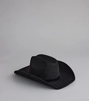 True Cutie Buckle Trim Cowboy Hat