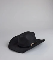 True Cutie Buckle Trim Cowboy Hat