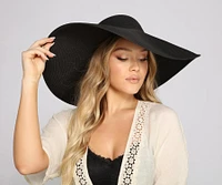 Classic Oversized Floppy Straw Hat