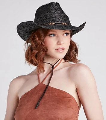 Saddle Up Straw Cowboy Hat