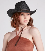Saddle Up Straw Cowboy Hat