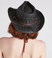 Saddle Up Straw Cowboy Hat