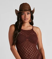 Saddle Up Straw Cowboy Hat