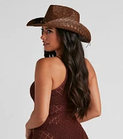 Saddle Up Straw Cowboy Hat