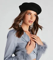 Parisian Beauty Wool Beret
