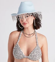 Desert Glam Rhinestone Cowboy Hat
