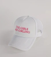 The Girls Are Girling Trucker Hat