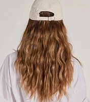 Sporty Luxe Corduroy Baseball Cap