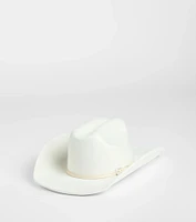Countryside Chic Buckle Strap Cowboy Hat