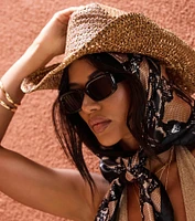 Southern Belle Straw Cowboy Hat