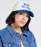 Boy Mama Two-Tone Baseball Cap