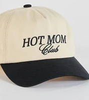 Hot Mom Club Two-Tone Baseball Cap